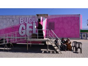 Suriyeli kadınlara kanser taraması