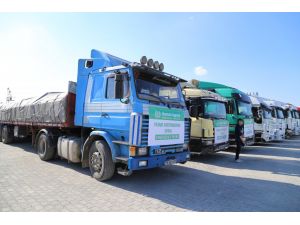 Suriye'ye 500 ton un yardımı