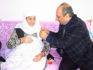 119 yaşındaki ninenin doğum günü kutlandı