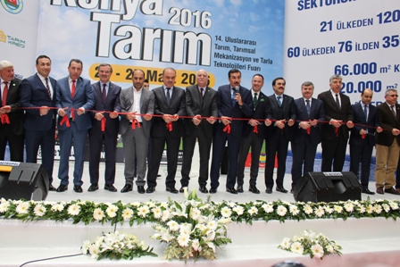 14. Uluslararası Konya Tarım Fuarı açıldı