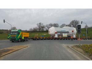 480 tonluk doğalgaz tribünü Çerkezköy'de