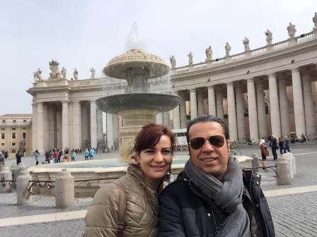 Aydın ailesi İtalya’da