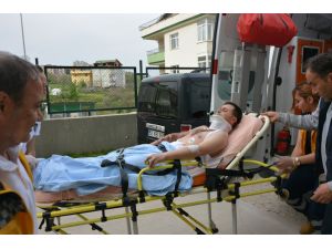 Elektrik akımına kapılan işçi ağır yaralandı