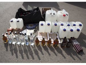 İzmir'de sahte içki operasyonu