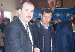 Özpınar, AKP Hüyük İlçe Başkanı