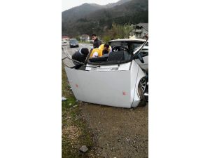 Bartın'da trafik kazası: 4 yaralı