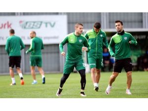 Bursaspor'da Medicana Sivasspor maçı hazırlıkları