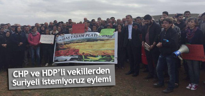 CHP ve HDP Suriyeli mültecileri istemedi
