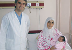 Hamile hastaya açık kalp ameliyatı