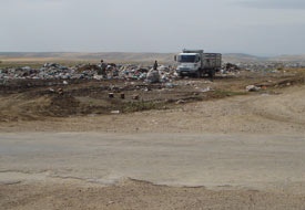 Ilgın'da çöp sorunu yaşanıyor