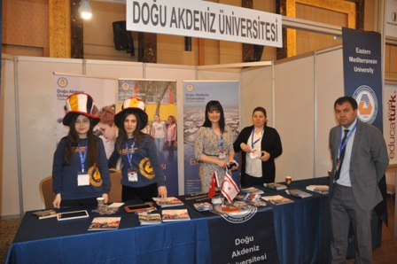Doğu Akdeniz Üni. fuarda ilgi gördü