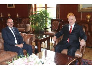 Gölbaşı Belediye Başkanı Duruay, TBMM Başkanlığına ziyaret