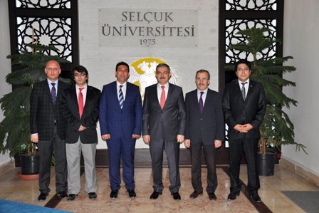 Rektör Şahin’e ziyaret