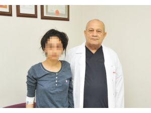 Karaciğerinden 600 gram kist çıktı