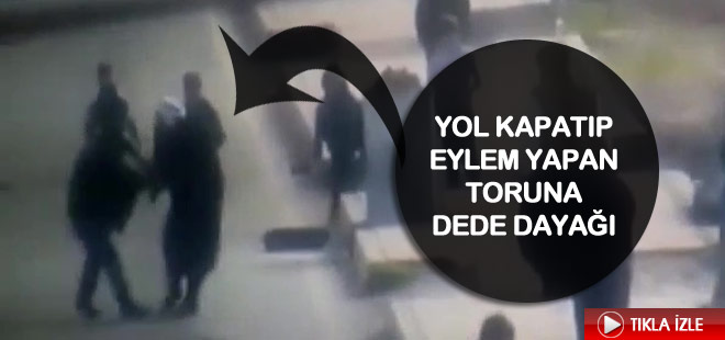 Şanlıurfa'da eylemci toruna dededen meydan dayağı!