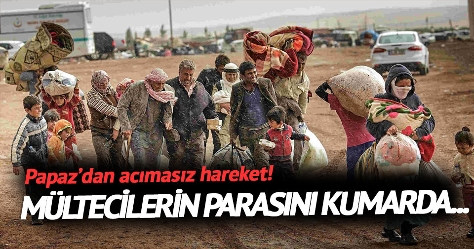 Papaz mülteciler için toplanan parayı kumarda kaybetti