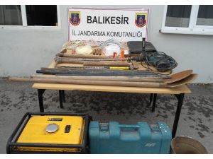 Balıkesir'de "kaçak kazı" iddiası