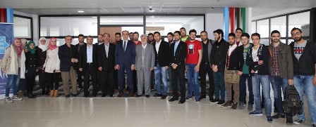 Başkan Altay Suriyeli öğrencilerle buluştu