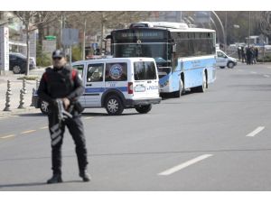 Halk otobüsünde şüpheli paket ihbarı