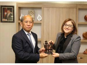 Endonezya Ankara Büyükelçisi Wardana Gaziantep'te