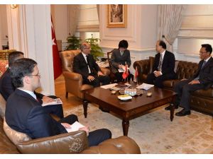 İçişleri Bakanı Ala'nın kabulü