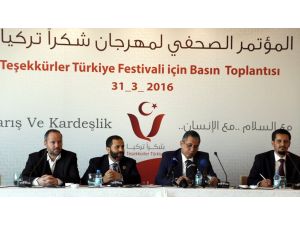 "Teşekkürler Türkiye Festivali"
