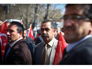 Kızılay'daki esnafa dayanışma ziyareti