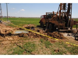 Konya'da sondaj makinesine kolunu kaptıran Suriyeli öldü