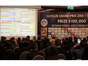 Judo Grand Prix müsabakaları yarın Samsun'da başlayacak