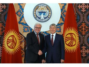 Almanya Dışişleri Bakanı Steinmeier, Kırgızistan'da