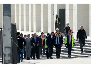 Göksel Gümüşdağ, Vodafone Arena'yı gezdi