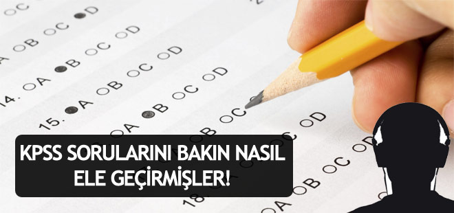 KPSS sorularını bakın nasıl ele geçirmişler!