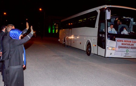 Muhtarlar Çanakkale’ye gitti