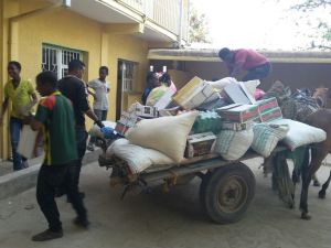 Etiyopyalı yetimlerin yüzünü güldürüyorlar