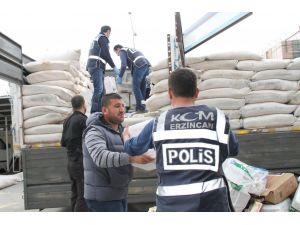 Erzincan'da kaçak sigara operasyonu