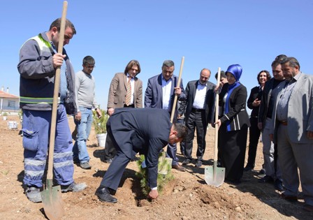 Meram’da mahalle korulukları oluşuyor