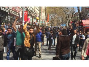 Çarşı iznindeki askerler darbedildi