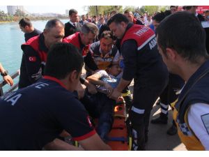 Seyhan Nehri'ne giren Suriyeli boğuldu
