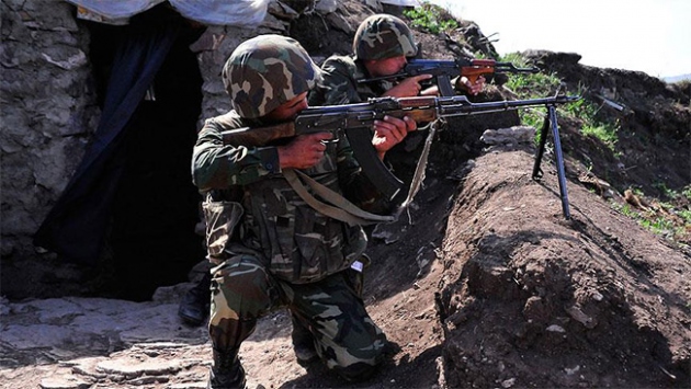 Azerbaycan ordusu Ermeni karargahını imha etti