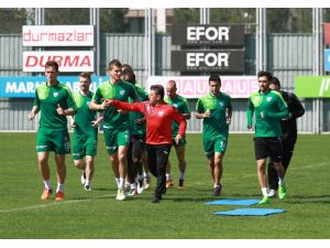 Bursaspor'da Beşiktaş mesaisi başladı