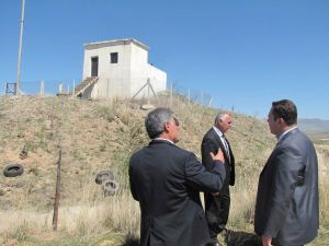 Karakeçili Kaymakamı Özaydın'ın köy ziyareti