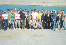 Karapınar'a yabancı misafiler