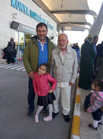 Hamza Çevik Umre'ye gitti