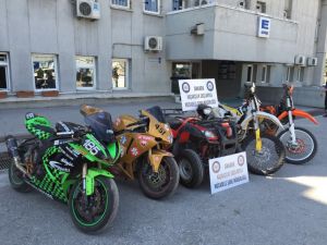 Kaçak motosiklet operasyonu