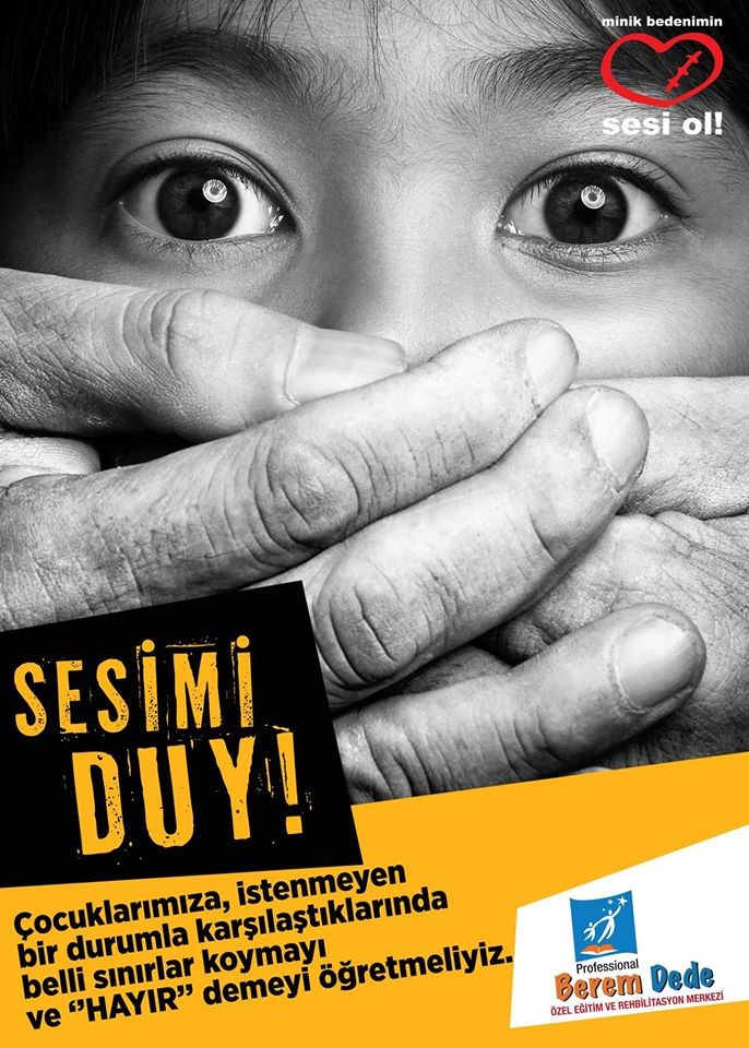 Kulu’da çocuk istismarına karşı broşür dağıtıldı