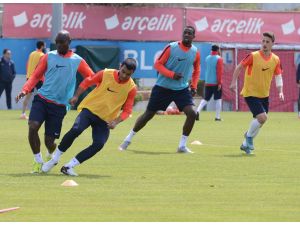 Trabzonspor'da, Medipol Başakşehir maçı hazırlıkları