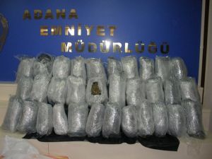 Adana'da uyuşturucu operasyonu