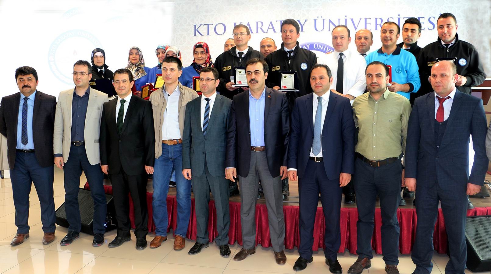 KTO Karatay Üniversitesi, personeli ödüllendirildi