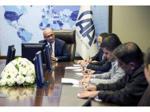 Iraklı gazeteciler AA'yı ziyaret etti