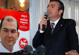 Rasık Özdemir, DP İl Başkanı oldu